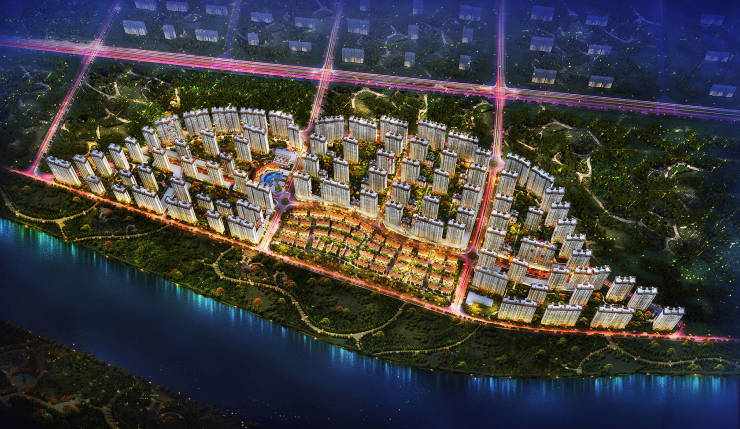租售中心]金辉城商铺-在售户型-容积率-样板间展示-建面约8