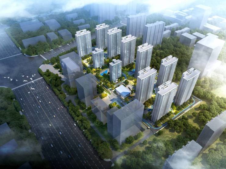 租赁中心)陕建崇文朗樾商铺户型展示周边配套落户政策建筑类型